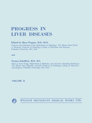 cover image of Progress in Liver Diseases, Volume 2